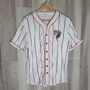 Marvel Mens Medium Deadpool Baseball Style Jersey Unicorn Action Movie Cinema